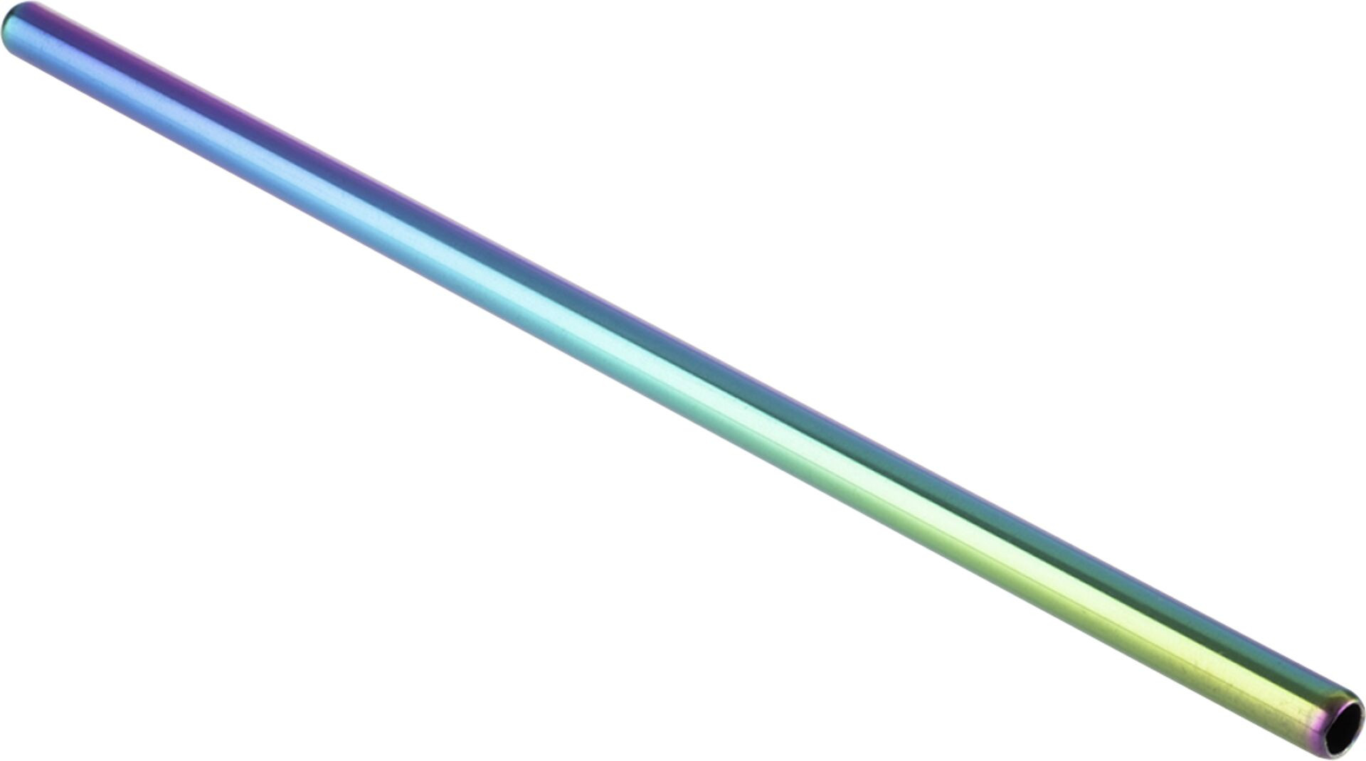 Trinkhalme, Edelstahl "Regenbogen"-Set